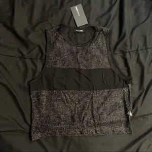 ⭐️3/$15⭐️ Panel mesh top